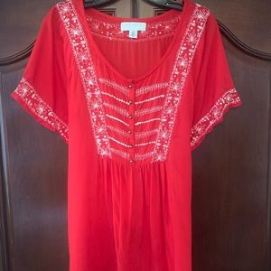 Forever 21 cute boho/peasant blouse ❤️